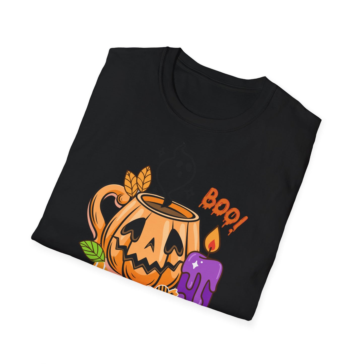 T-Shirt Unisex Softstyle per Halloween: Festeggia con Stile!