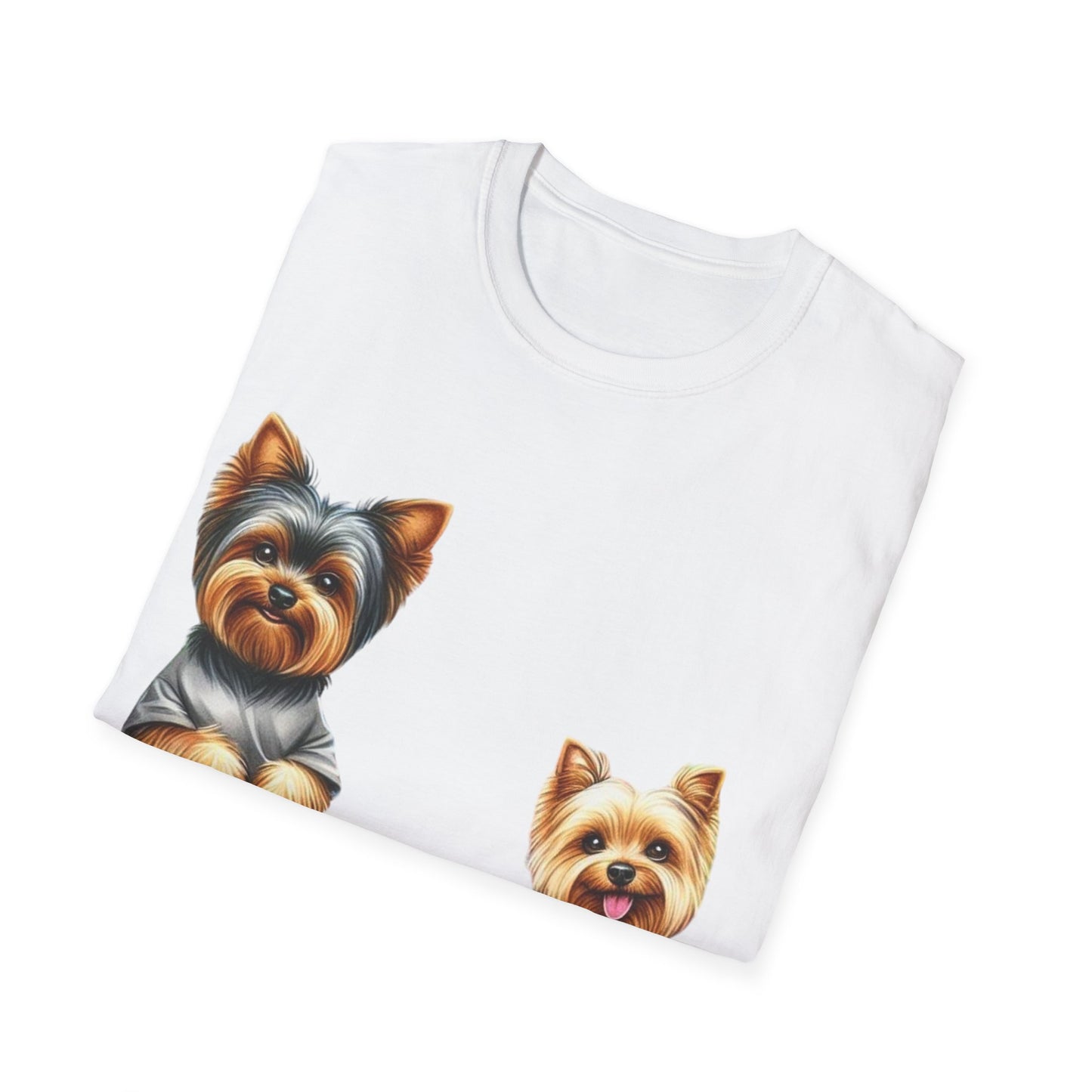 Cool Dog Vibes Unisex Softstyle T-Shirt - Perfect for Pet Lovers