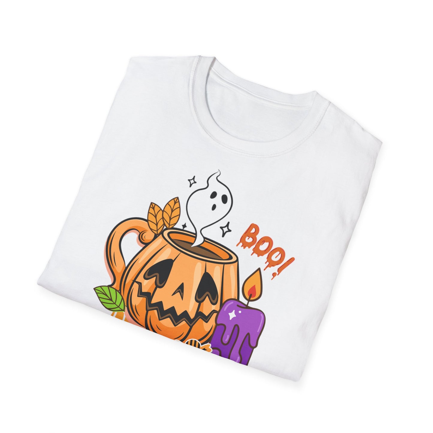 T-Shirt Unisex Softstyle per Halloween: Festeggia con Stile!